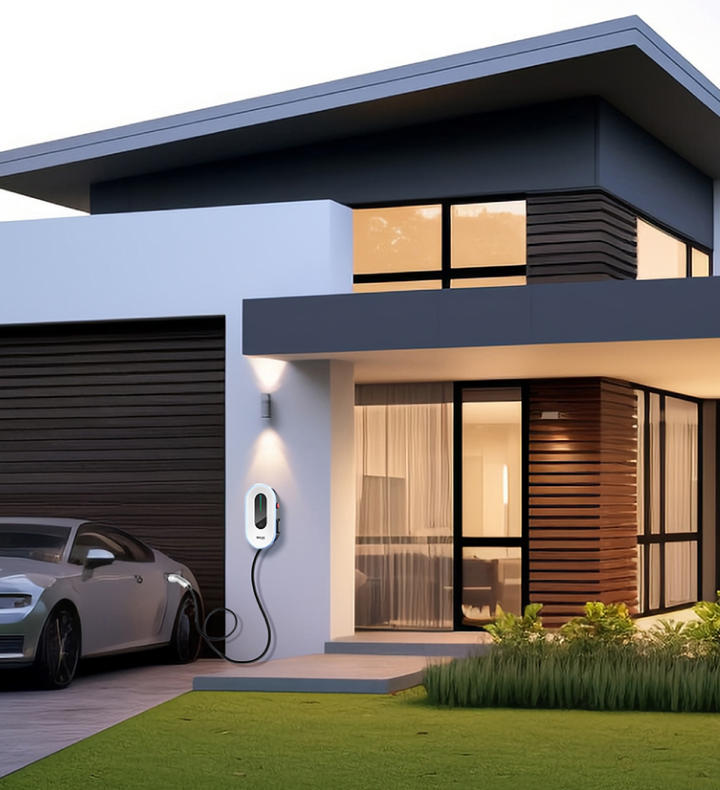 Home solar and battery storage system with electric vehicle charging