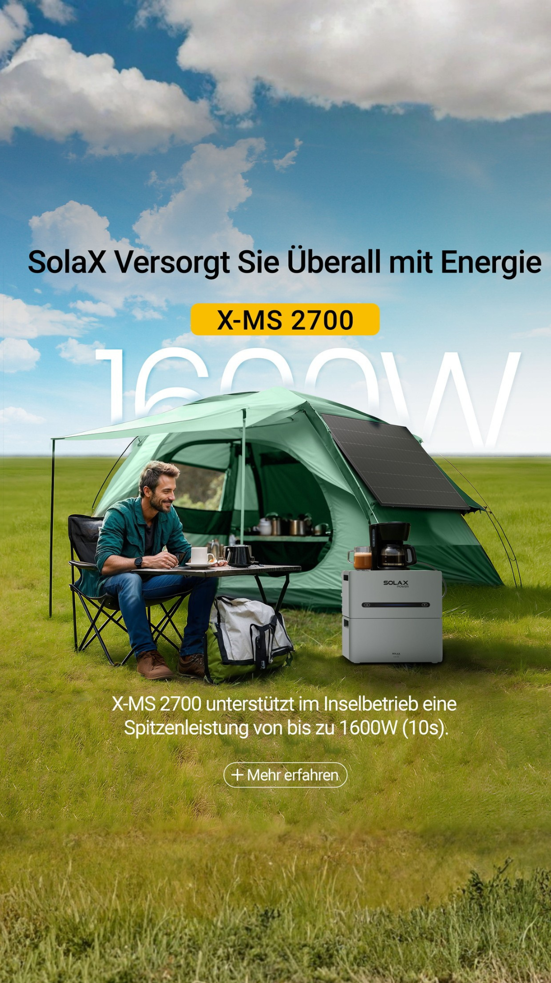 solax mobile banner presents all in one solution