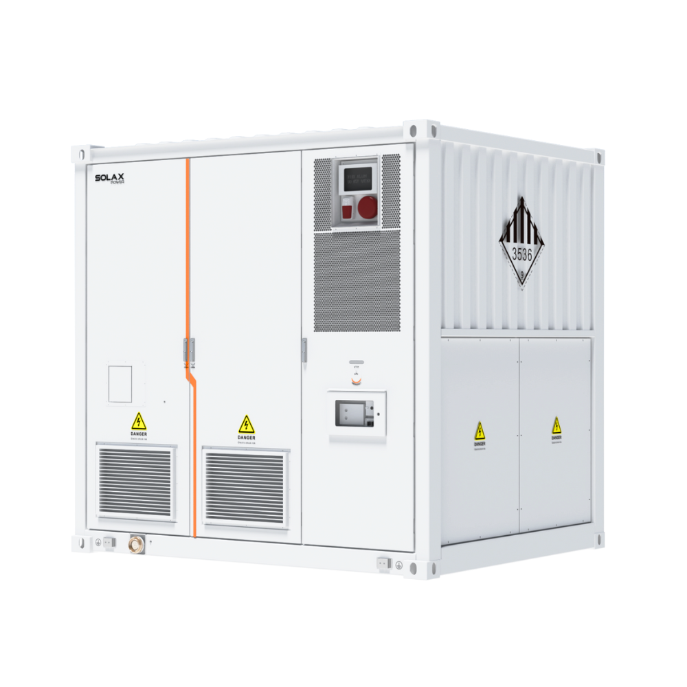 Ein C&I Speichersystem von SolaX Power.